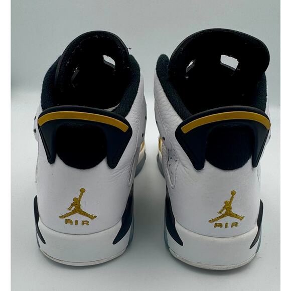 Air Jordan 6 Retro Yellow Ochre (GS) 6.5Y 384665-170 # 181